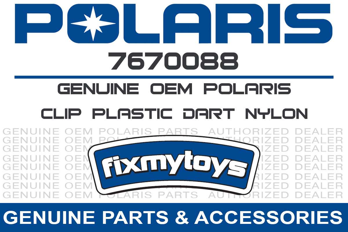 Polaris Nylon Plastic Dart Clip 7670088
