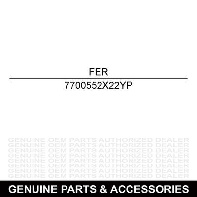 Ferris Vapor Hose 7700552X22YP
