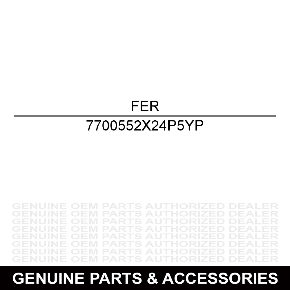 Ferris HOSE VAPOR 5MM ID 24.50 LG 7700552X24P5YP