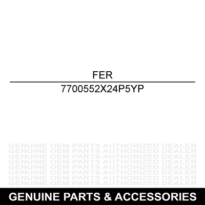 Ferris HOSE VAPOR 5MM ID 24.50 LG 7700552X24P5YP