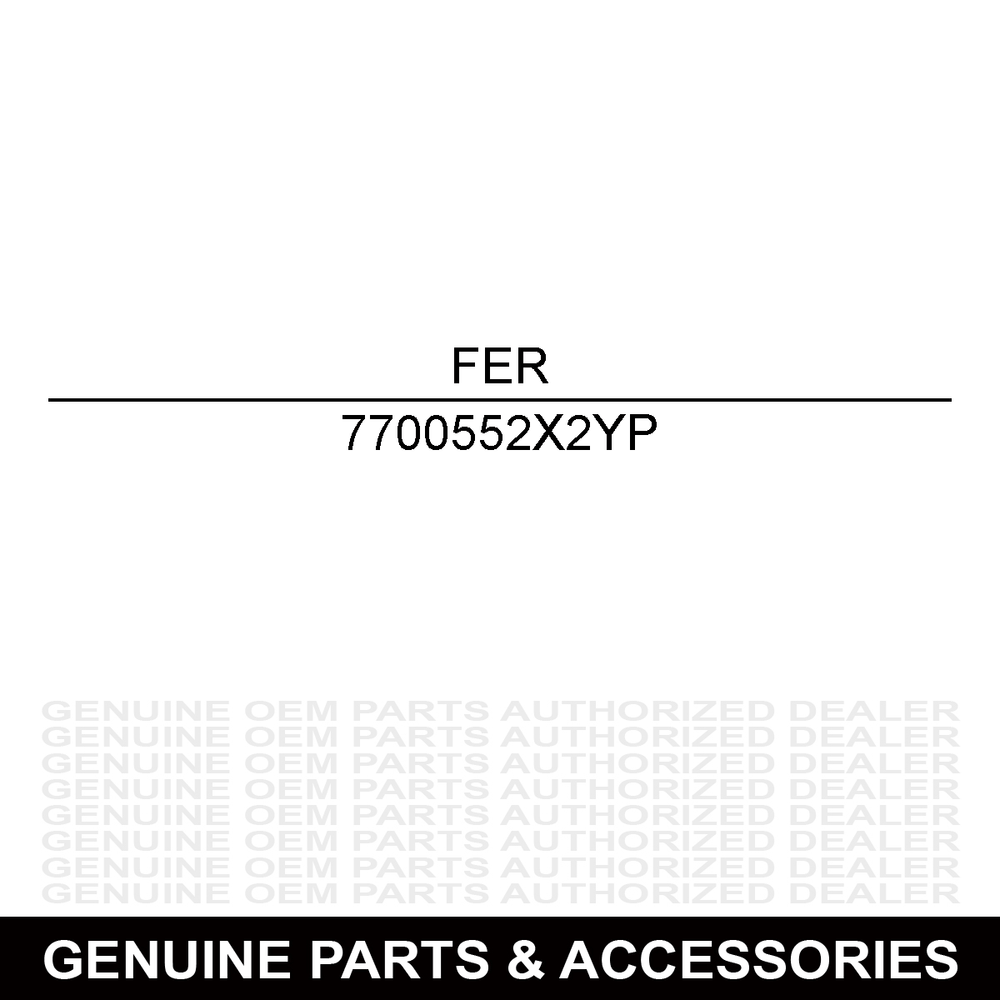 Ferris Vapor Hose 7700552X2YP