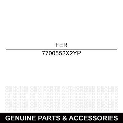 Ferris Vapor Hose 7700552X2YP