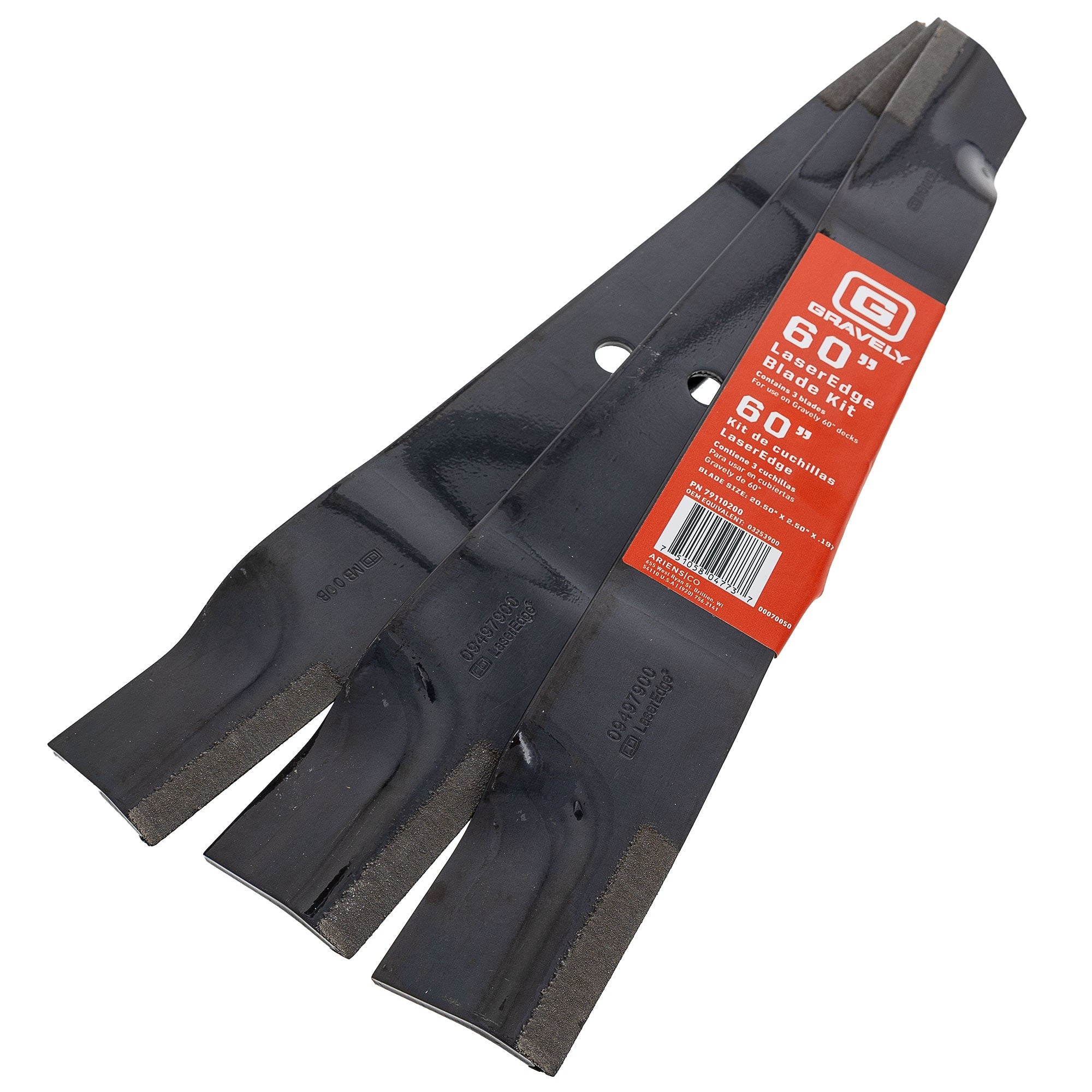 Ariens 79110200 LE Blade Kit 20.5"