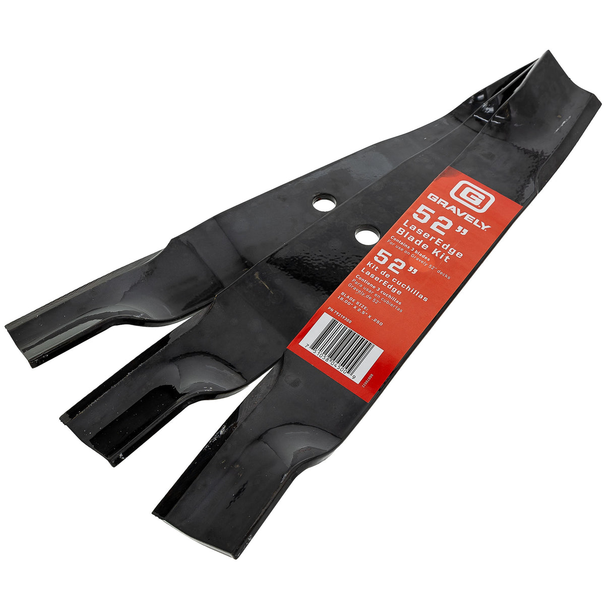 Gravely 79219300 Ariens  Blade Kit ZX Z Pro-Walk Pro-Turn Pro-Stance 652 36 52