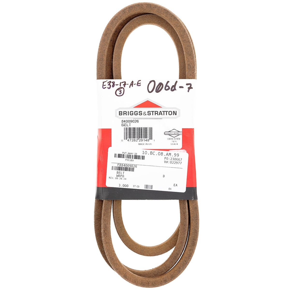 Ferris 84009026 Deck Belt Evolution 48 5101121
