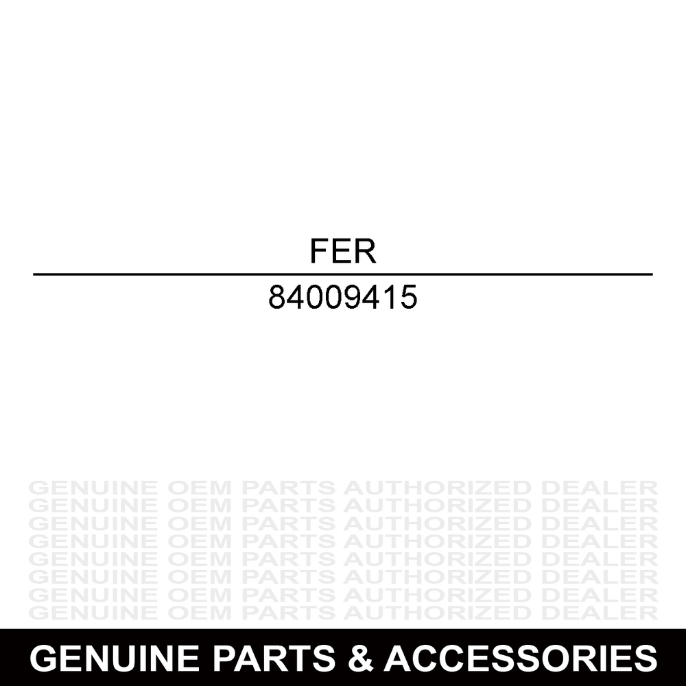 Ferris Fitting 84009415