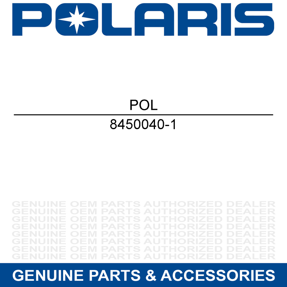 Polaris Fuel Line 8450040-1
