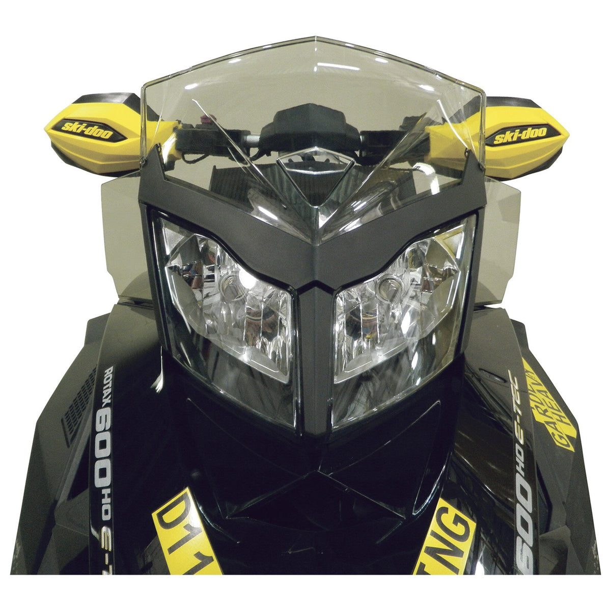 BRP Ski-Doo 860200545 Smoke Low Windshield Side Deflector Kit Renegade GTX GSX