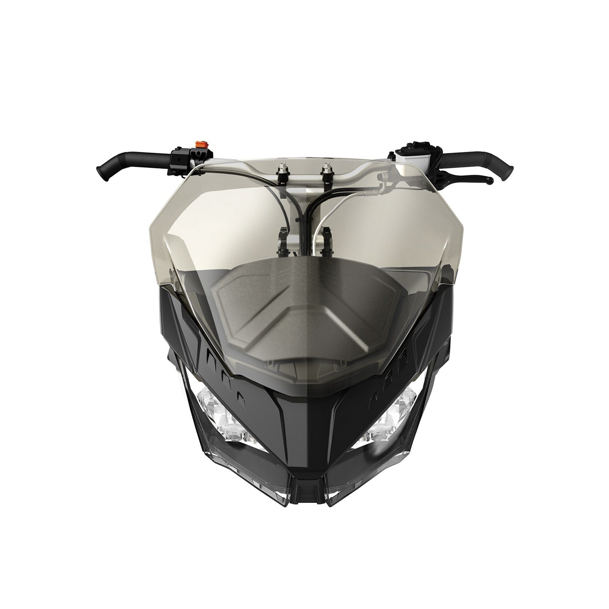 BRP Ski-Doo 860201448 Smoke Low 14" Windshield Renegade Tundra ACE 900 850 600