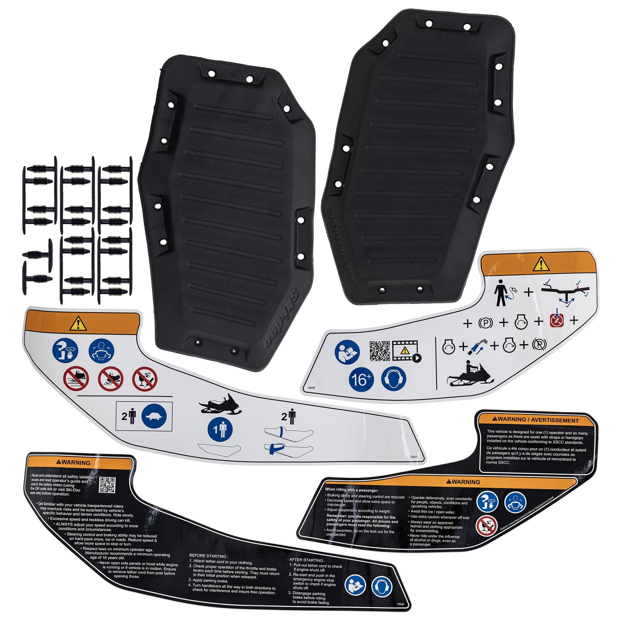 BRP Ski-Doo 860202852 Soft Knee Pad