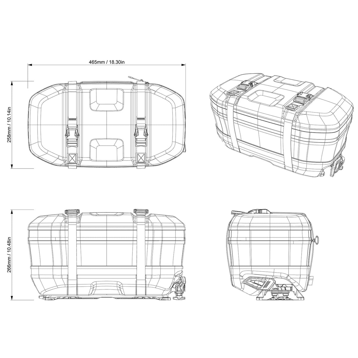 BRP 860202895 Storage Bag Kit