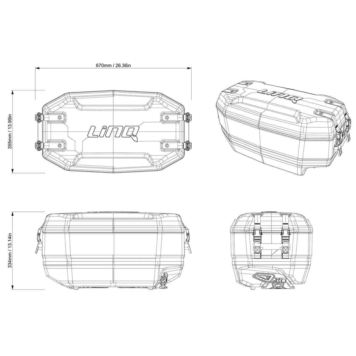 BRP 860202907 Storage Bag Kit