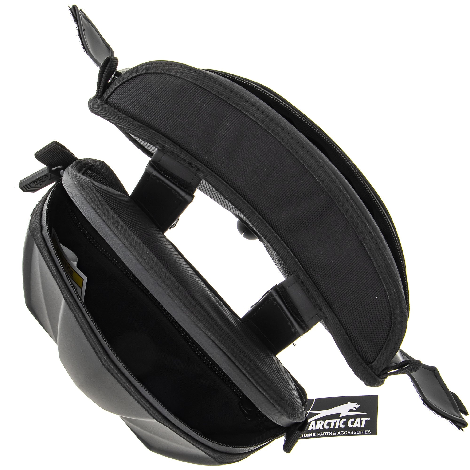 Arctic Cat 8639-186 Black Handlebar Bag 2002-2024 Snowmobiles w MTN Handlebar