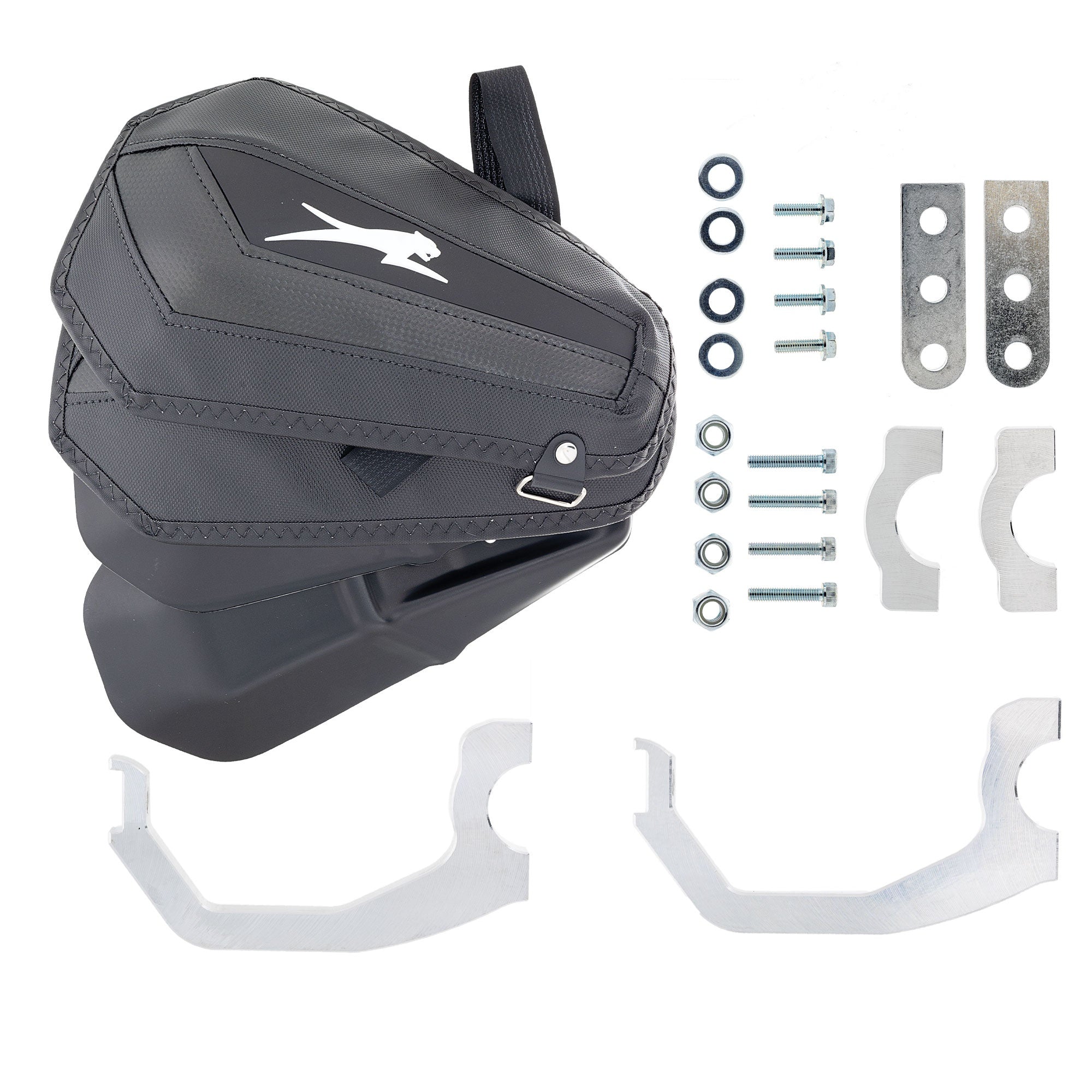 Arctic Cat 8639-510 Black Flex-Tec Lite Handguard Kit