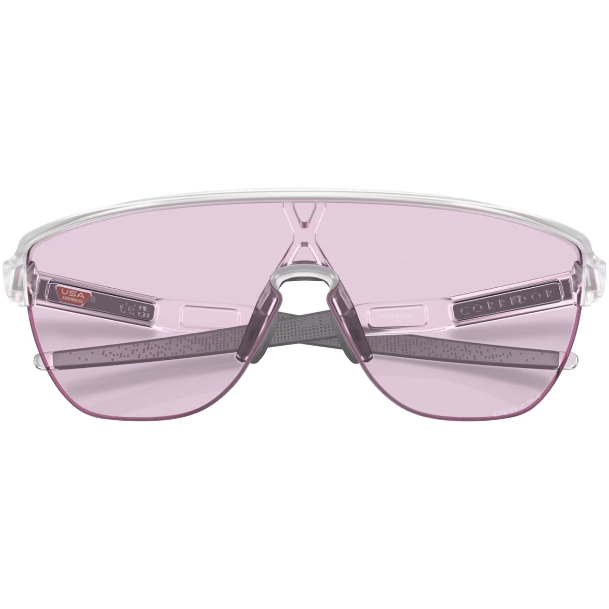 Oakley OO9248-0642 Corridor Sunglasses Lightweight Prizm Low Light Lens Matte Clear Frame