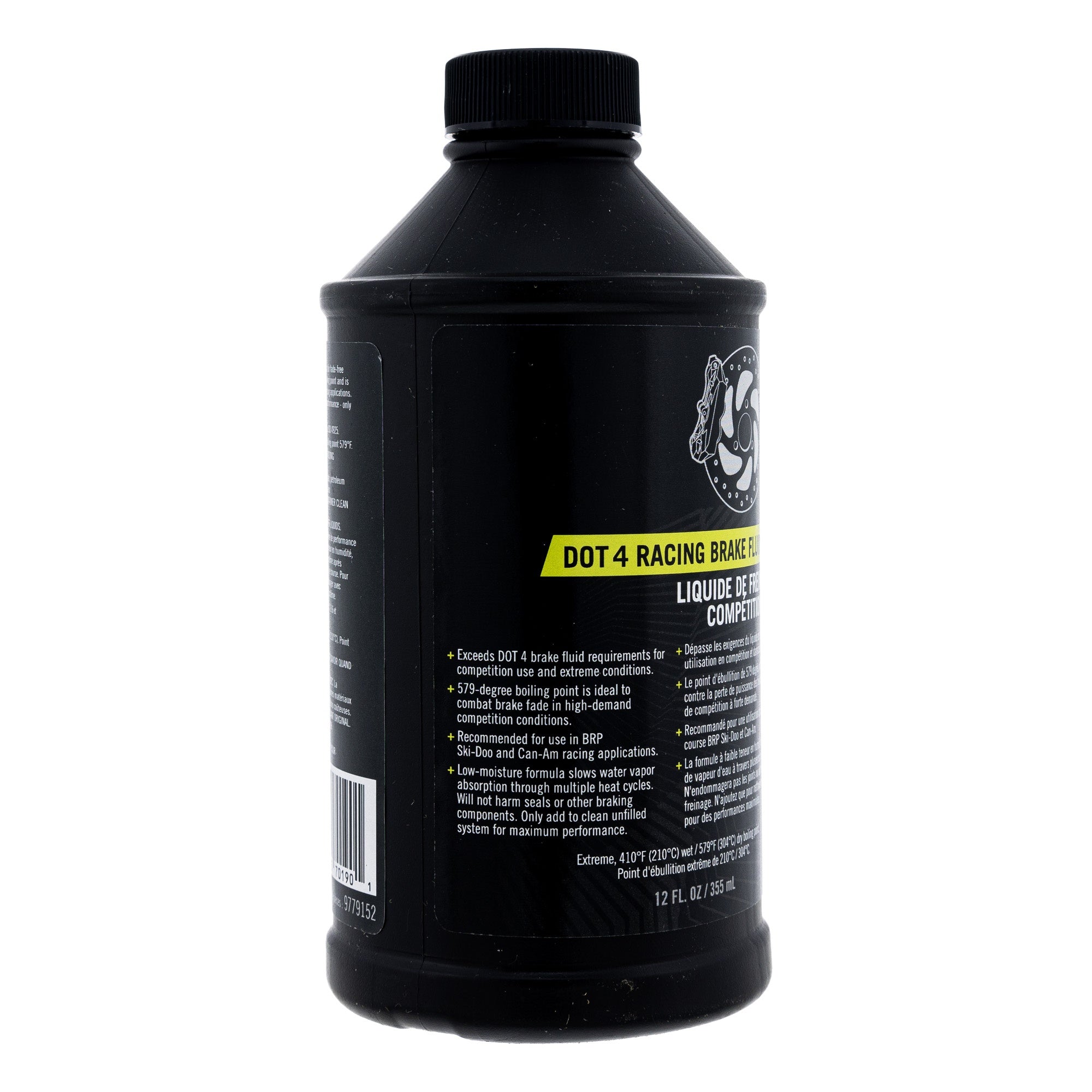 Ski-Doo 9779152 BRP Can-Am OEM Racing Brake Fluid Rs600 12 Oz 355 Ml