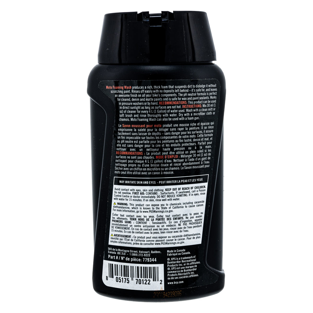 Can-Am 9779344 BRP Foaming Off-Road Moto Wash 16 fl oz 473 ml Bottle