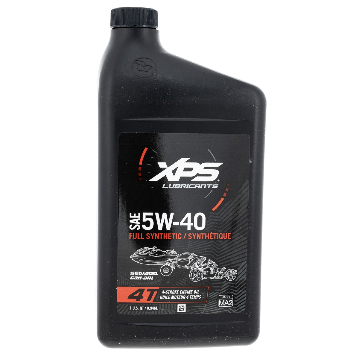 Can-Am 9779483 BRP Spyder 4T 5W-40 Full Synthetic Oil Change Kit for Rotax 991 (SE5)