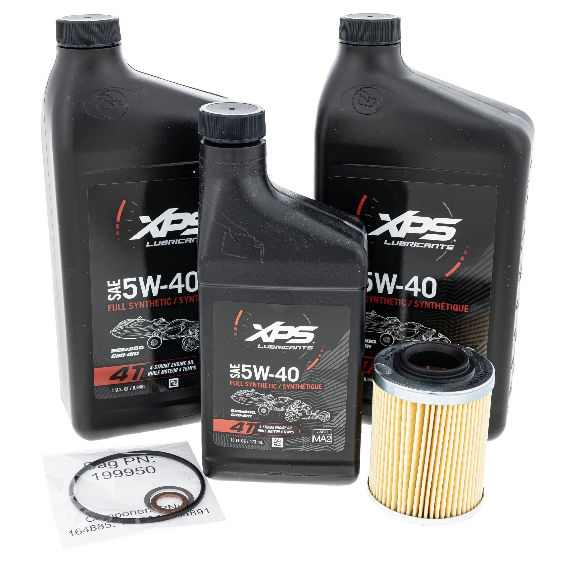 BRP Can-Am 9779488 Full Synthetic Oil Change Kit Defender Commander Renegade