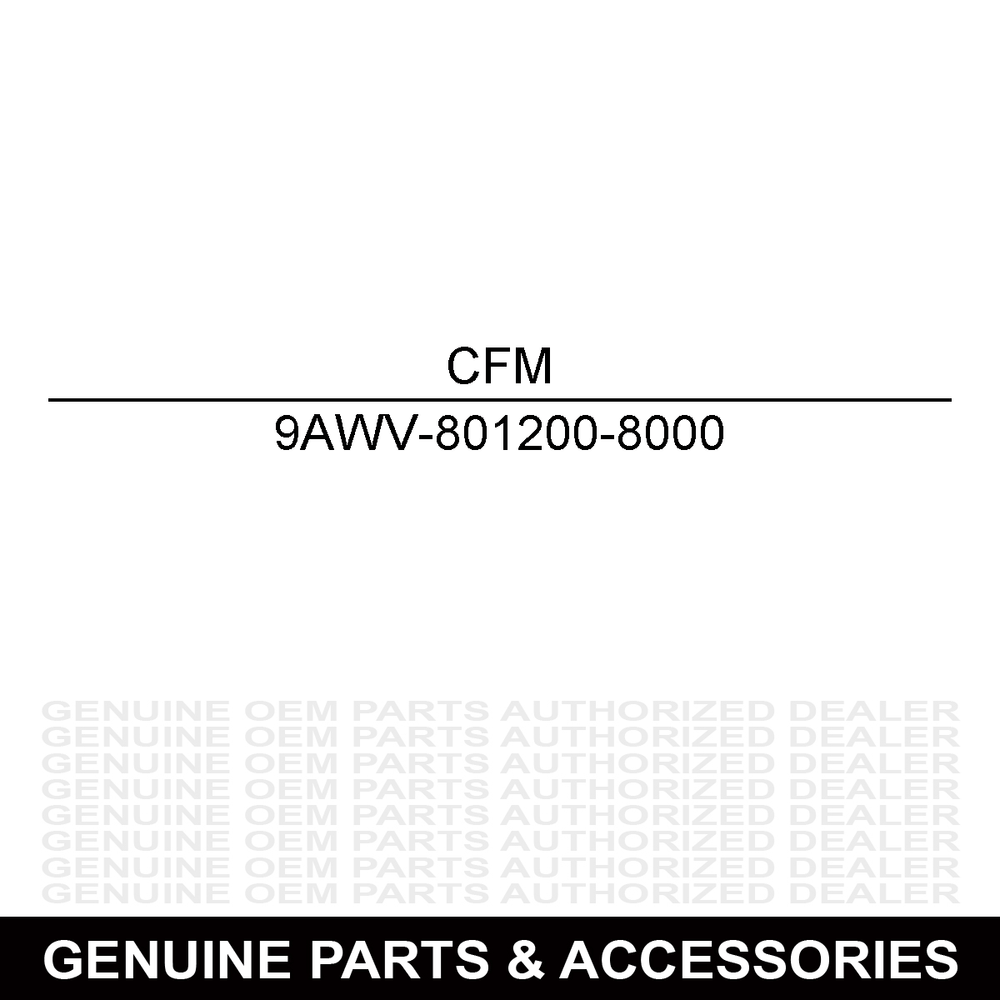 CFMoto Rear Bumper Assembly G3 9AWV-801200-8000