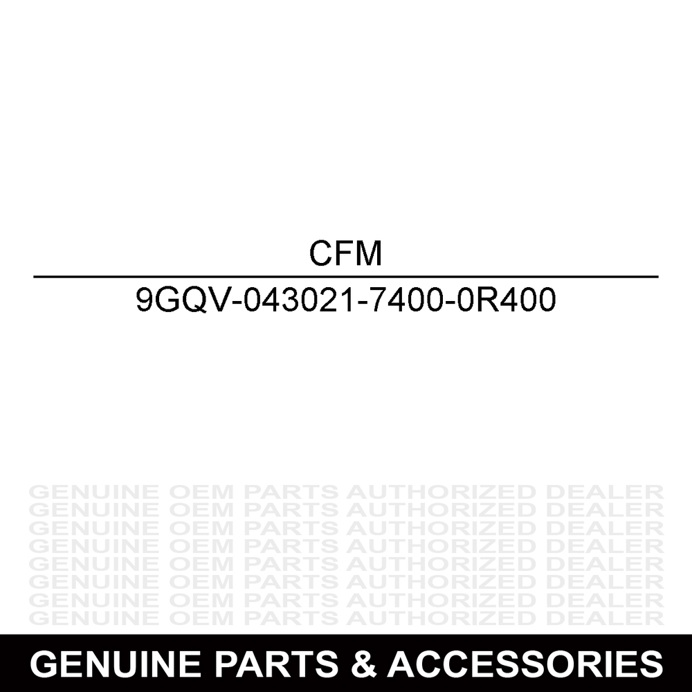 CFMoto REAR FENDER Fire Red 9GQV-043021-7400-0R400