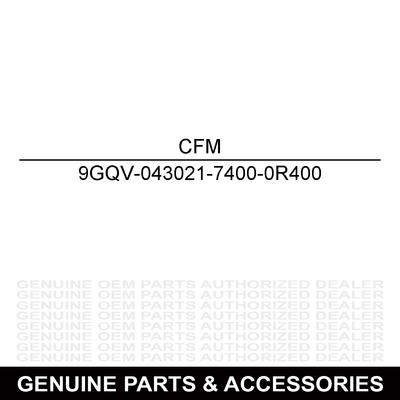 CFMoto REAR FENDER Fire Red 9GQV-043021-7400-0R400