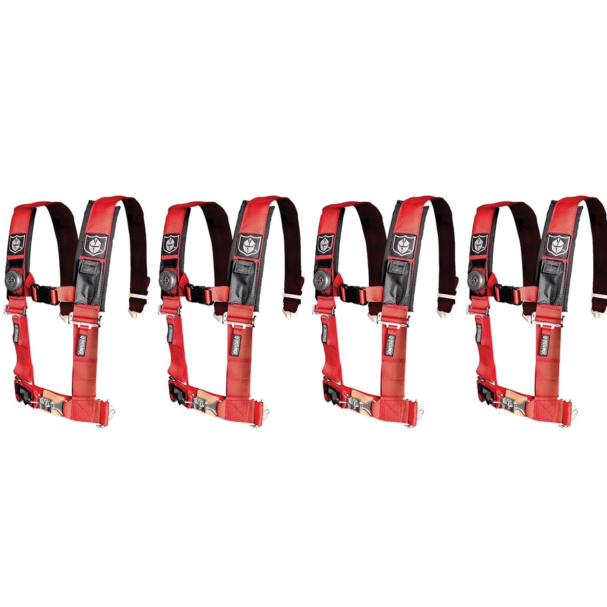 Pro Armor A114230RD Harness,Seat Belt 1000 900 570 800 500 XP  XC  (4-PACK)