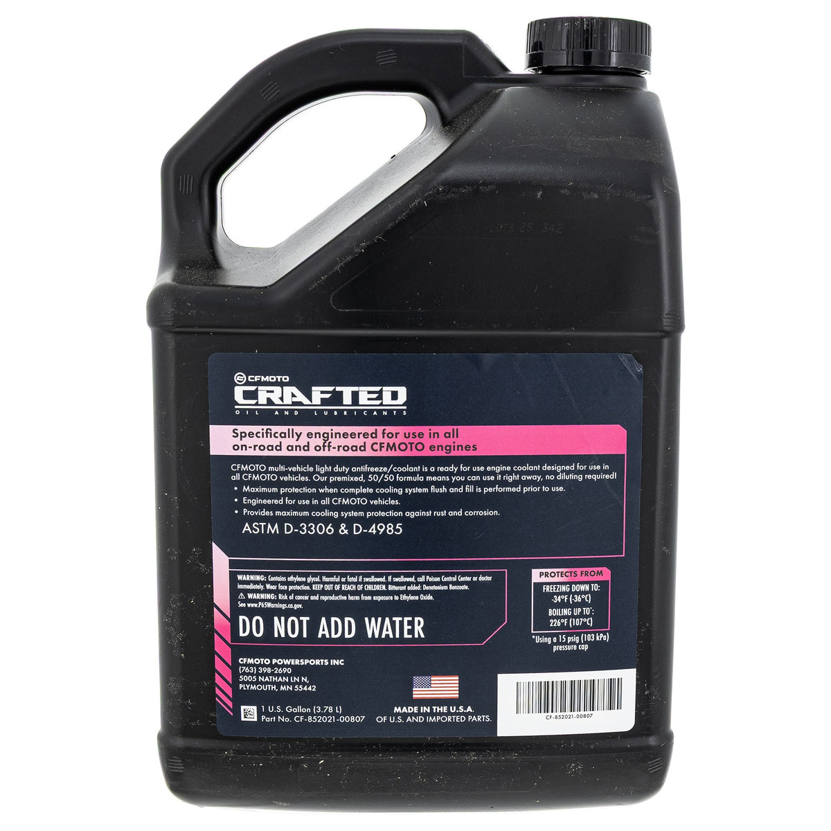 CFMoto CF-852021-00807 Coolant Antifreeze 1 Gallon