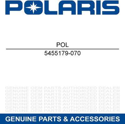 Polaris Black Front Bumper 5455179-070
