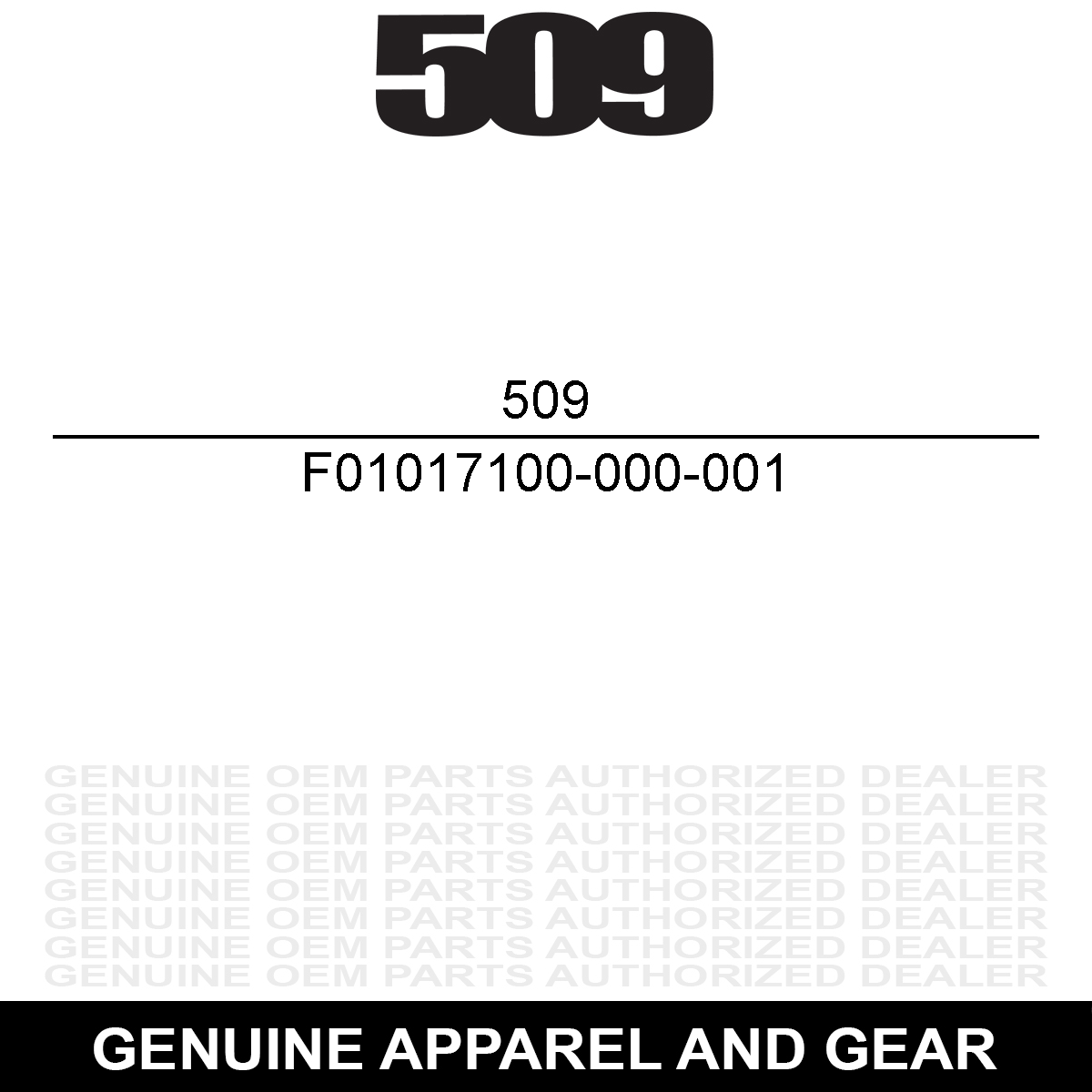 509 Commander Antennae Cover F01017100-000-001