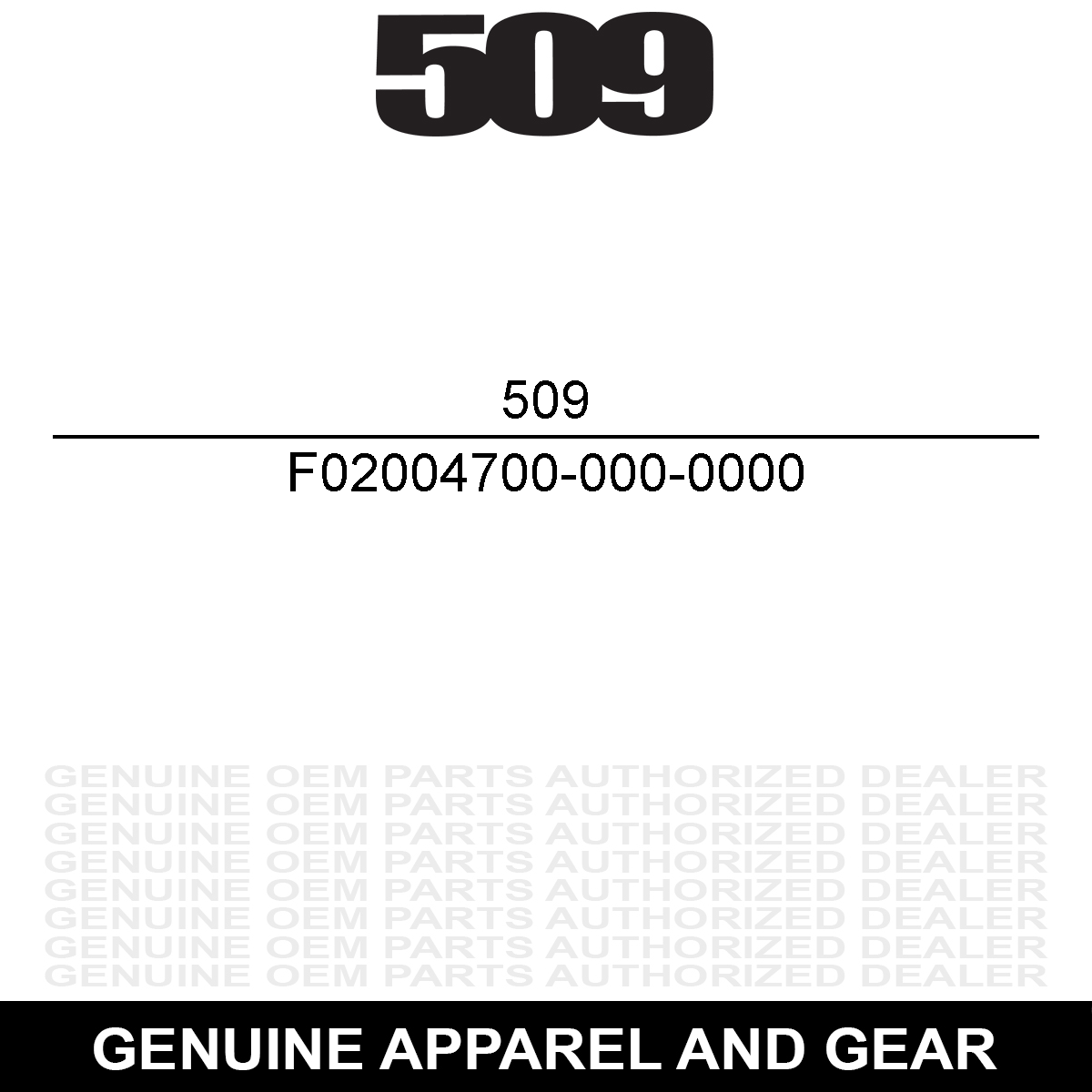 509 Tear Off Refills for Sinister X6 Lenses F02004700-000-0000