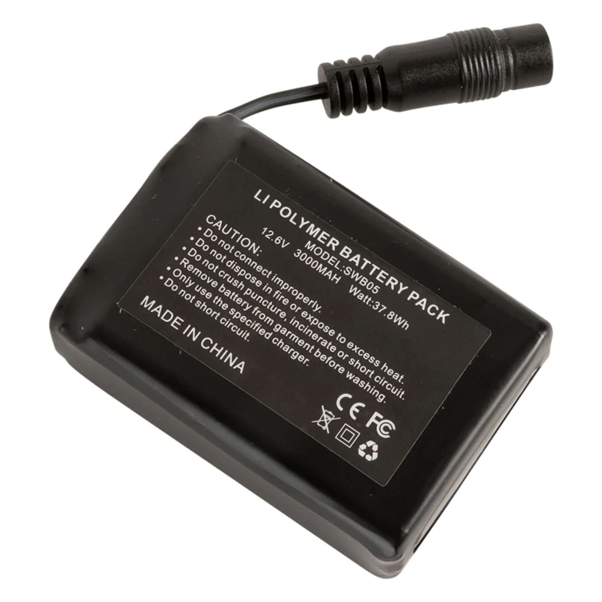 509 F13005000-000-001 clim8 7.4 V x 3000 mah lithium ion Battery Black