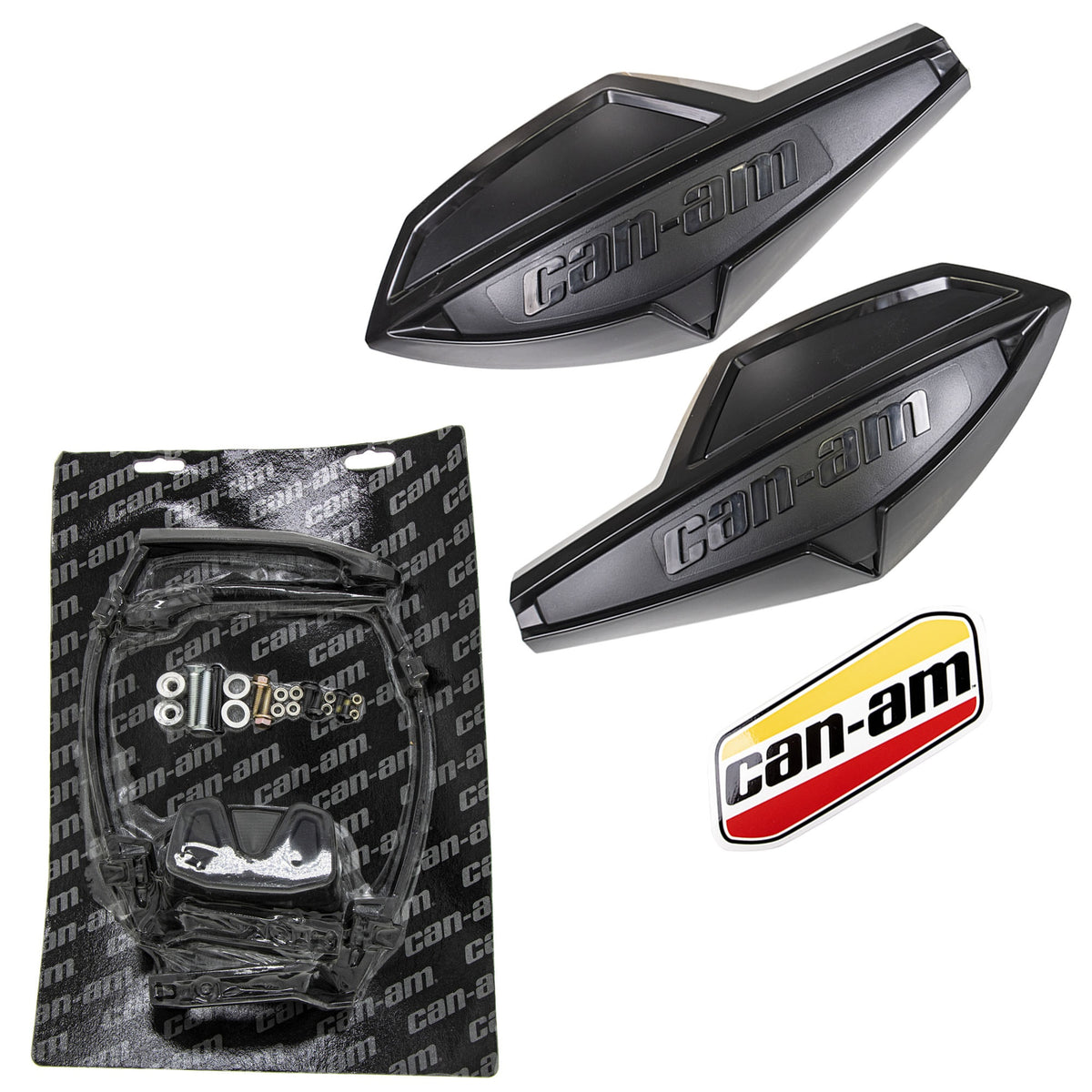 BRP Can-Am FK1008288 Handlebar Wind Deflector with Mount Kit 2008-2020