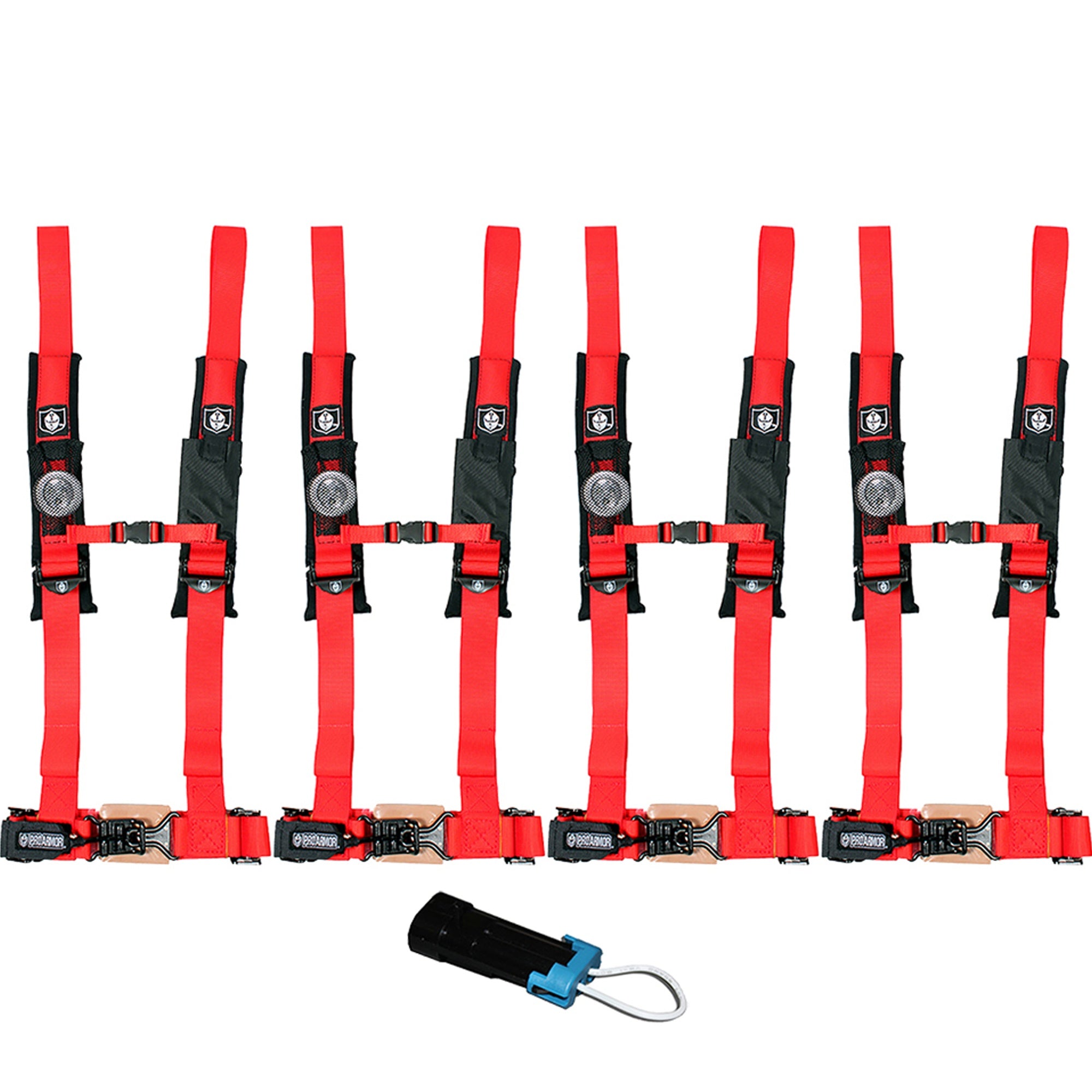 Pro Armor FK1008370 4 Point Seat Belt Harness 1000 900 570 800 700 XP  XC  Turbo