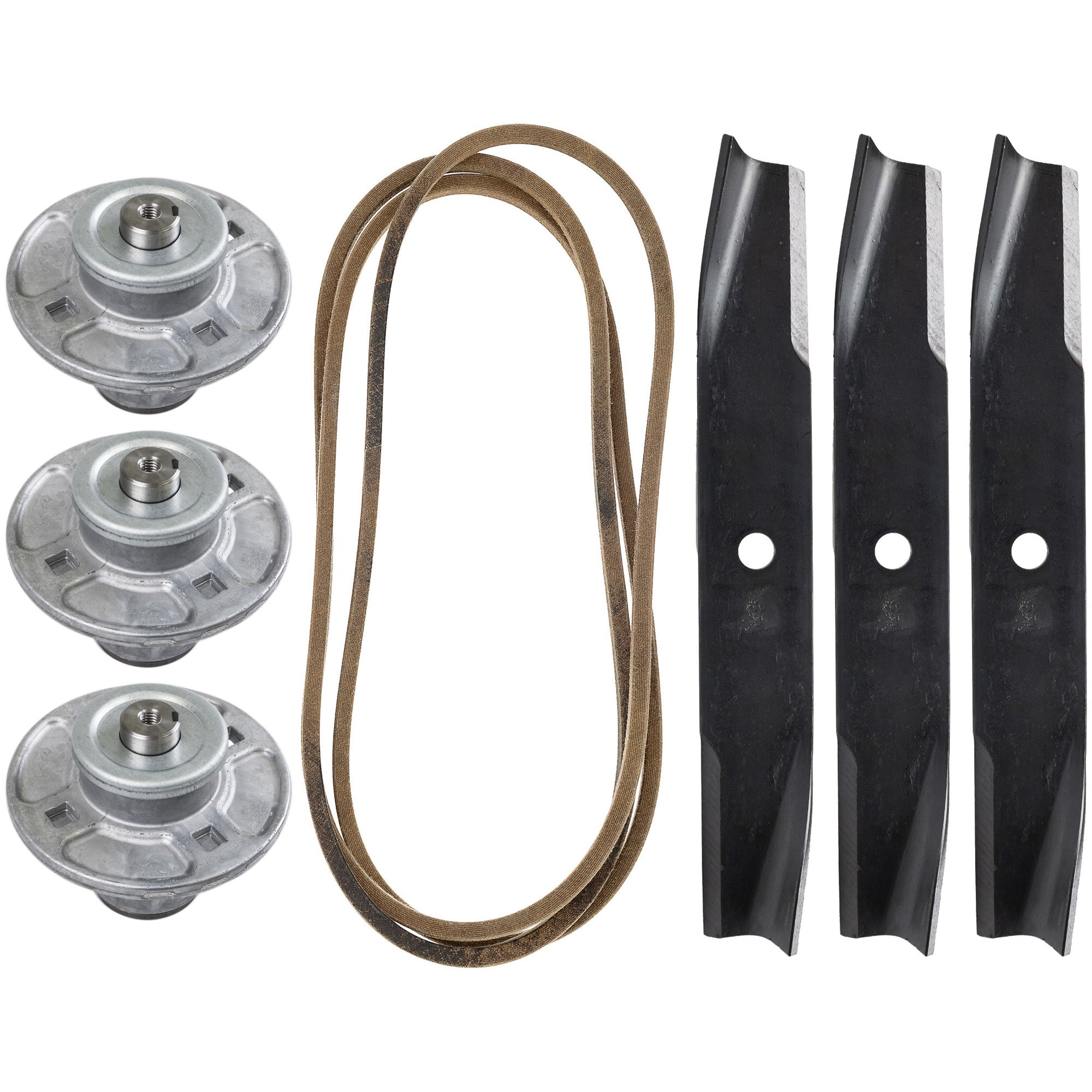 Ariens FK1008450 High-Lift Lawn Mower Blades Drive Belt & Spindles Kit
