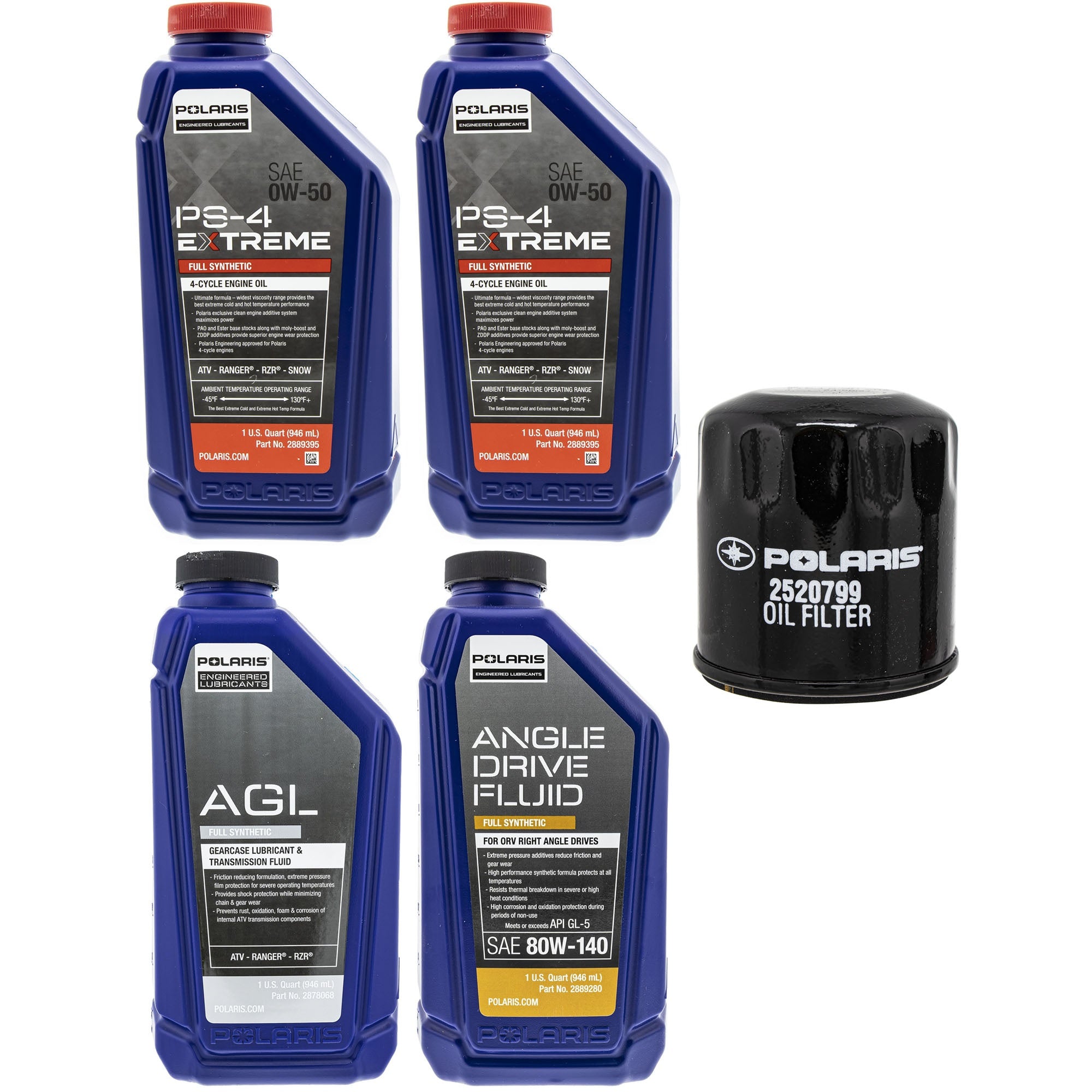 Polaris FKFSK20027 Full Service Kit Ranger Magnum RMK 500 2001-2004