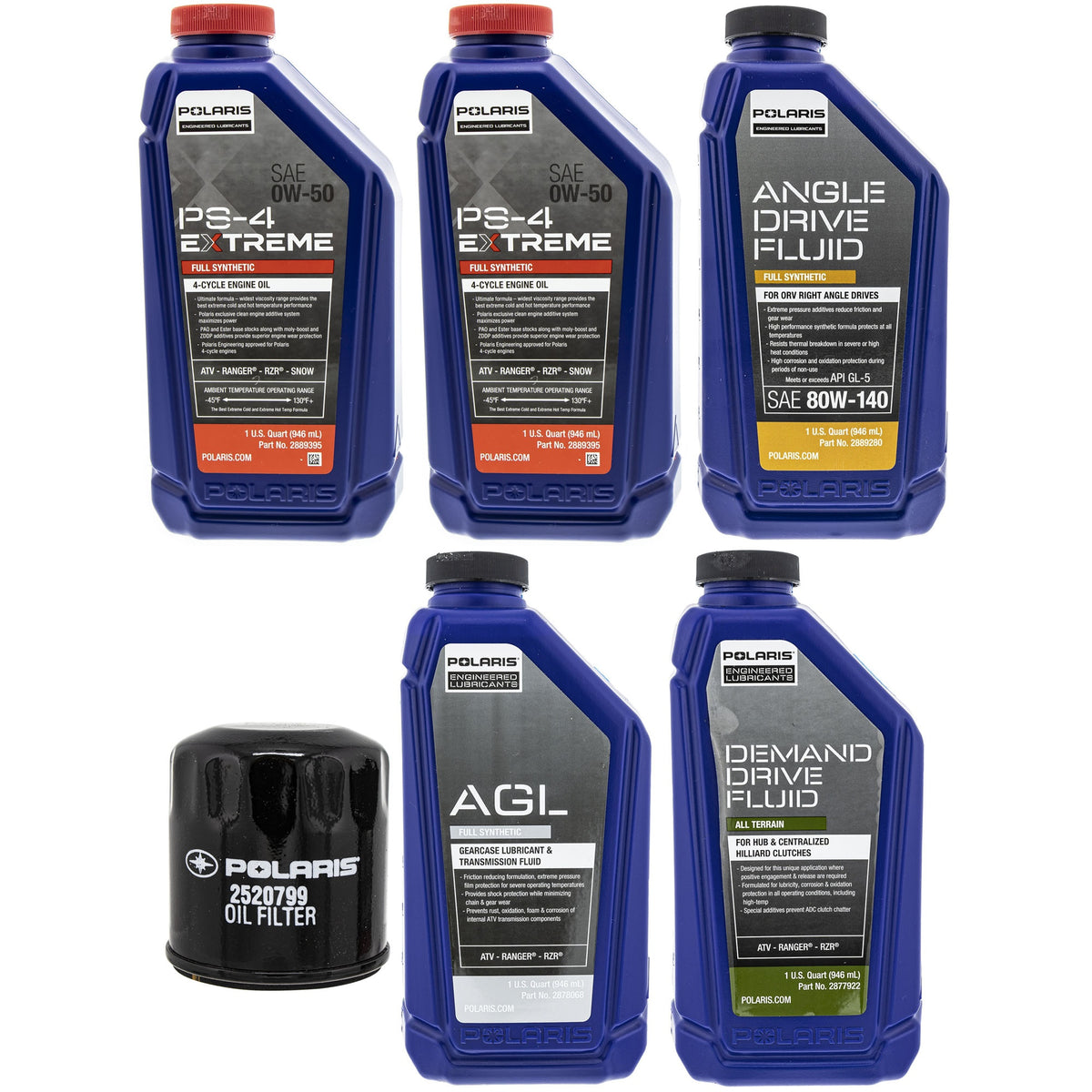 Polaris FKFSK20029 Full Service Kit Ranger Sportsman Scrambler 500 850 330 XP