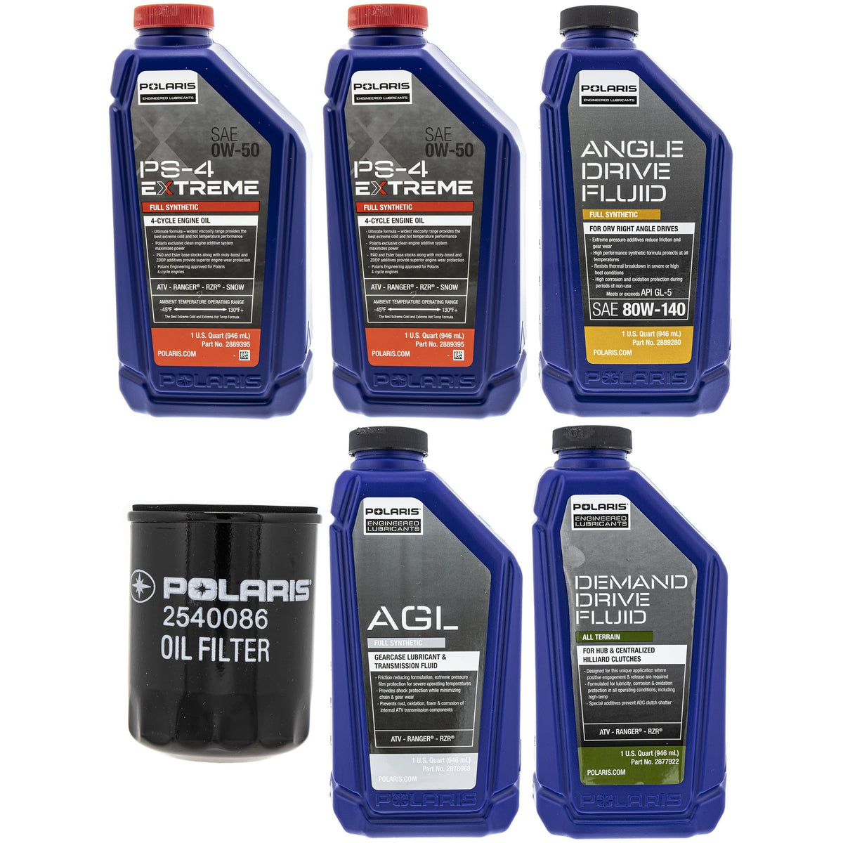 Polaris FKFSK20031 Full Service Kit Ranger Sportsman Big Boss 800 600 700 XP