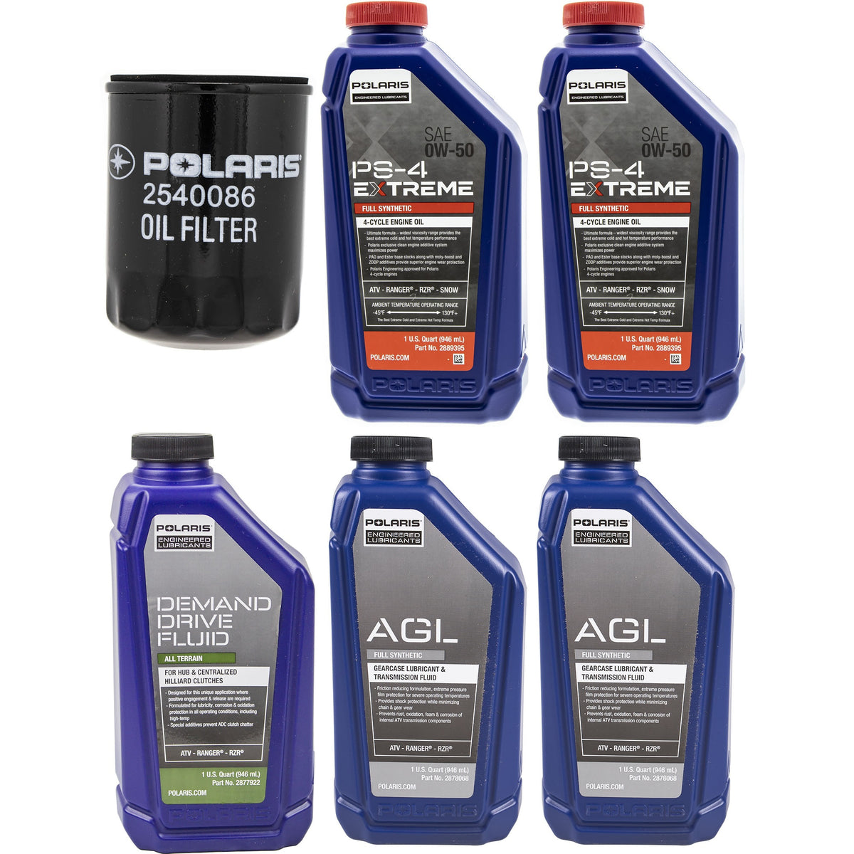 Polaris FKFSK20035 Full Service Kit RZR Ranger Sportsman 570 800 500 XP  SP  S