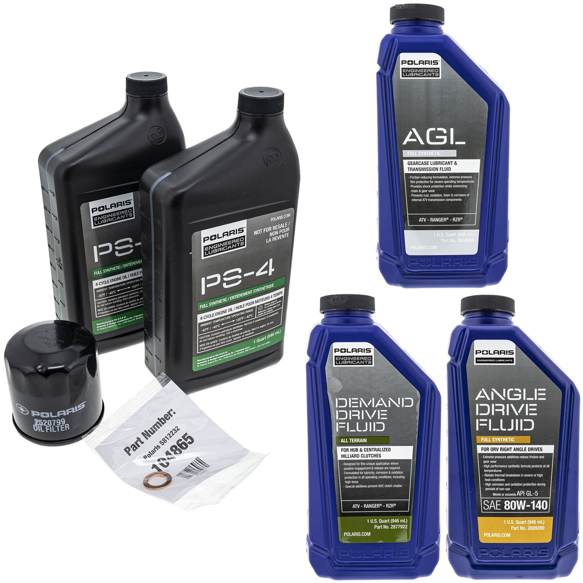 Polaris FKFSK20081 Full Service Kit Ranger Sportsman Magnum 500 850 330 XP