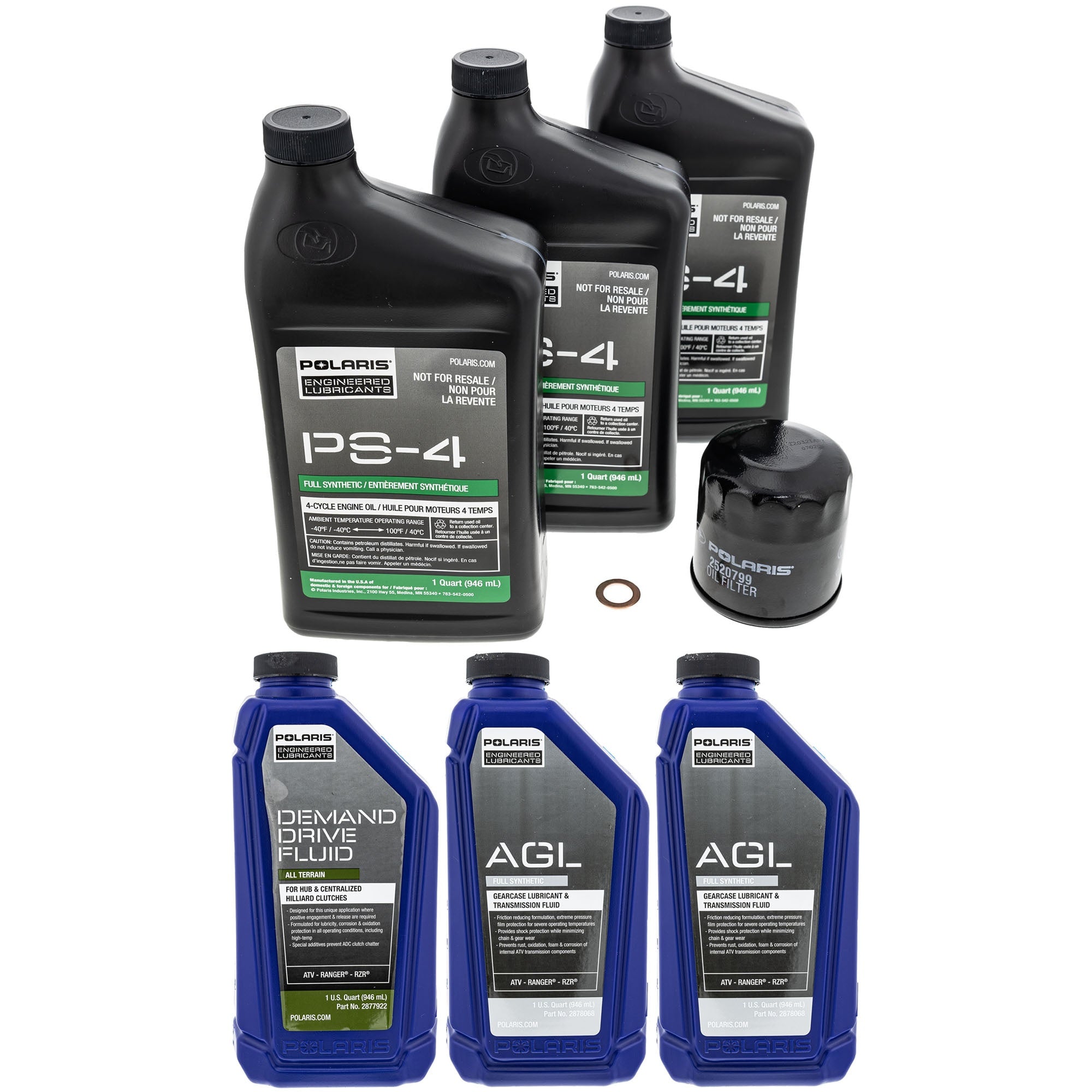 Polaris FKFSK20097 Full Service Kit RZR  XP  Turbo  S  4 2019-2026