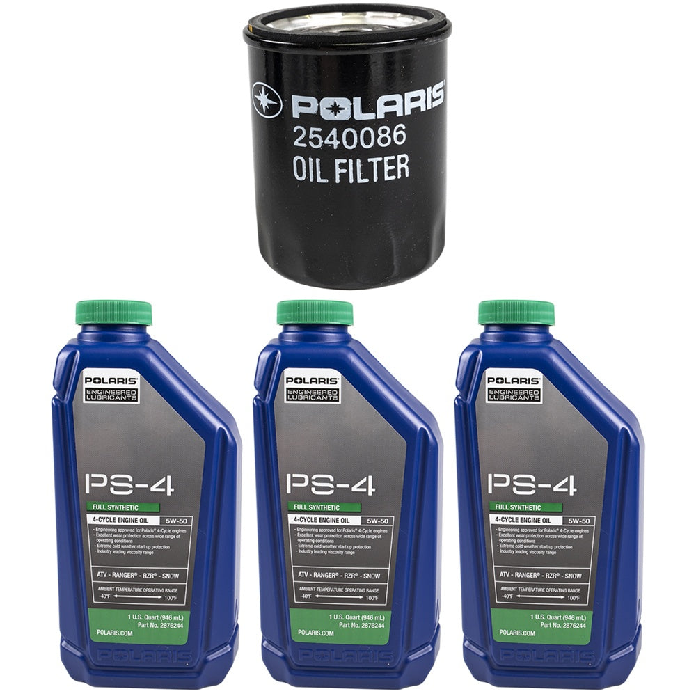 Polaris FKOCK10012 Oil Change Kit RZR 1000 XP  Turbo  4 2021