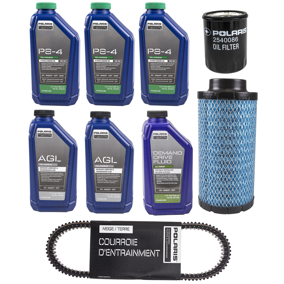 Polaris FKOCK10024 Full Maintenance Plus Kit RZR  XP  Turbo  4 2017