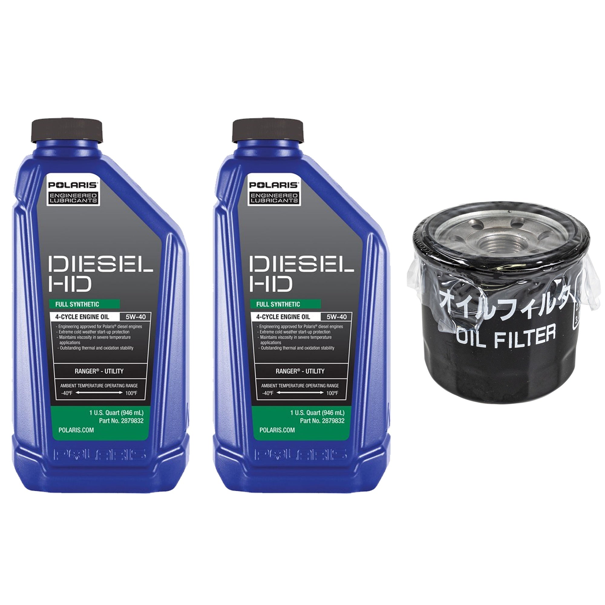 Polaris FKOCK10568 Oil Change Kit Ranger 900 Crew 2011-2014