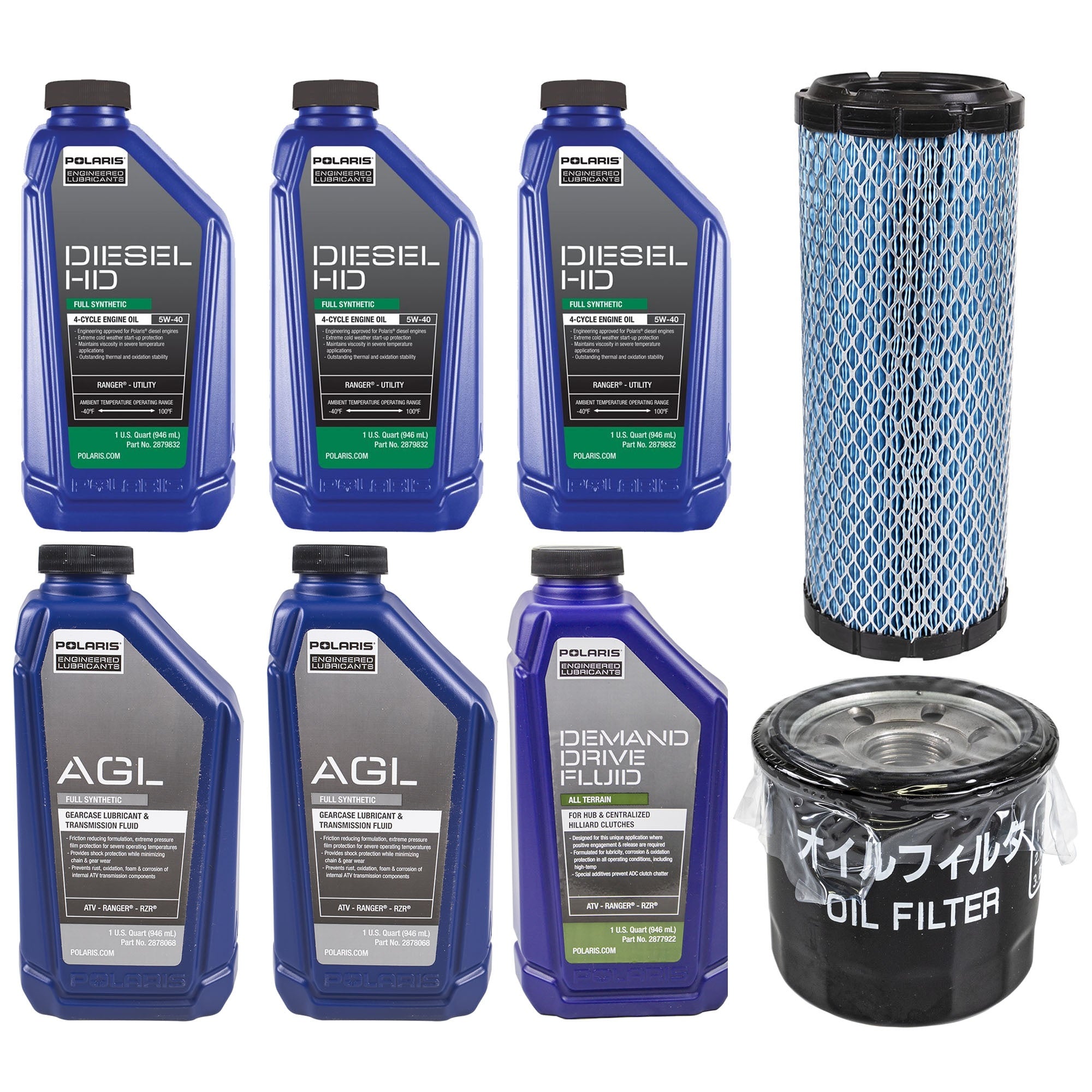 Polaris FKOCK10589 Full Maintenance Kit Brutus PTO Limited HD Cab 2013-2014