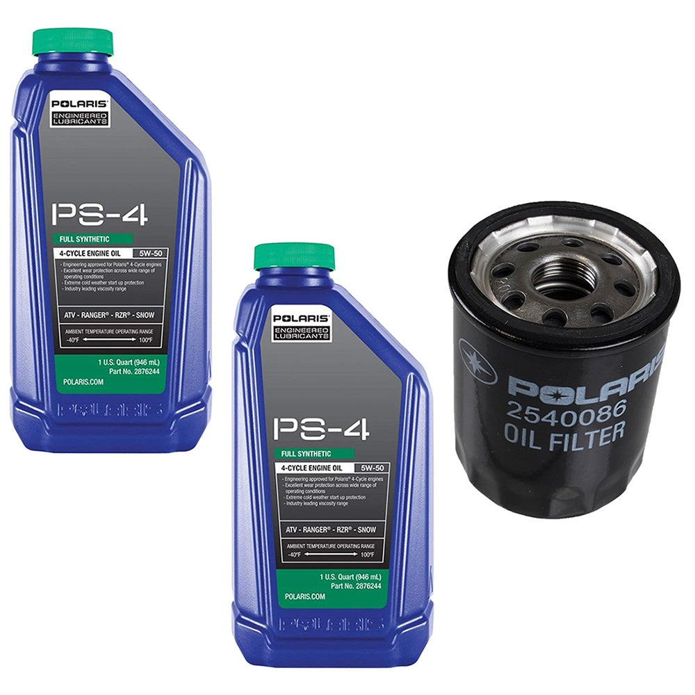 Genuine OEM Polaris Oil Change Kit RZR