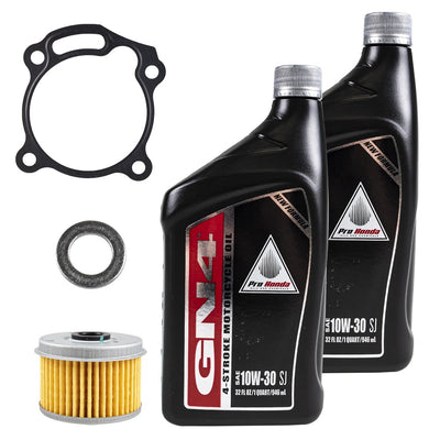 Honda 2 Quarts 4-Stroke 10W-30 Oil Change Kit 15410-KYJ-902 94109-12000 15412-KYJ-901