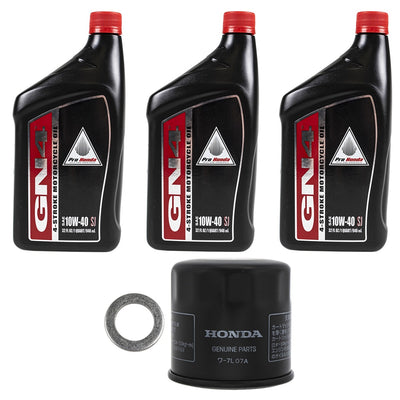 Honda 3 Quarts GN4 10W-40 Oil Change Kit FKOCK10670