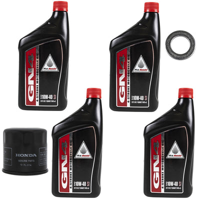 Honda 4 Quarts GN4 10W-40 Oil Change Kit FKOCK10671
