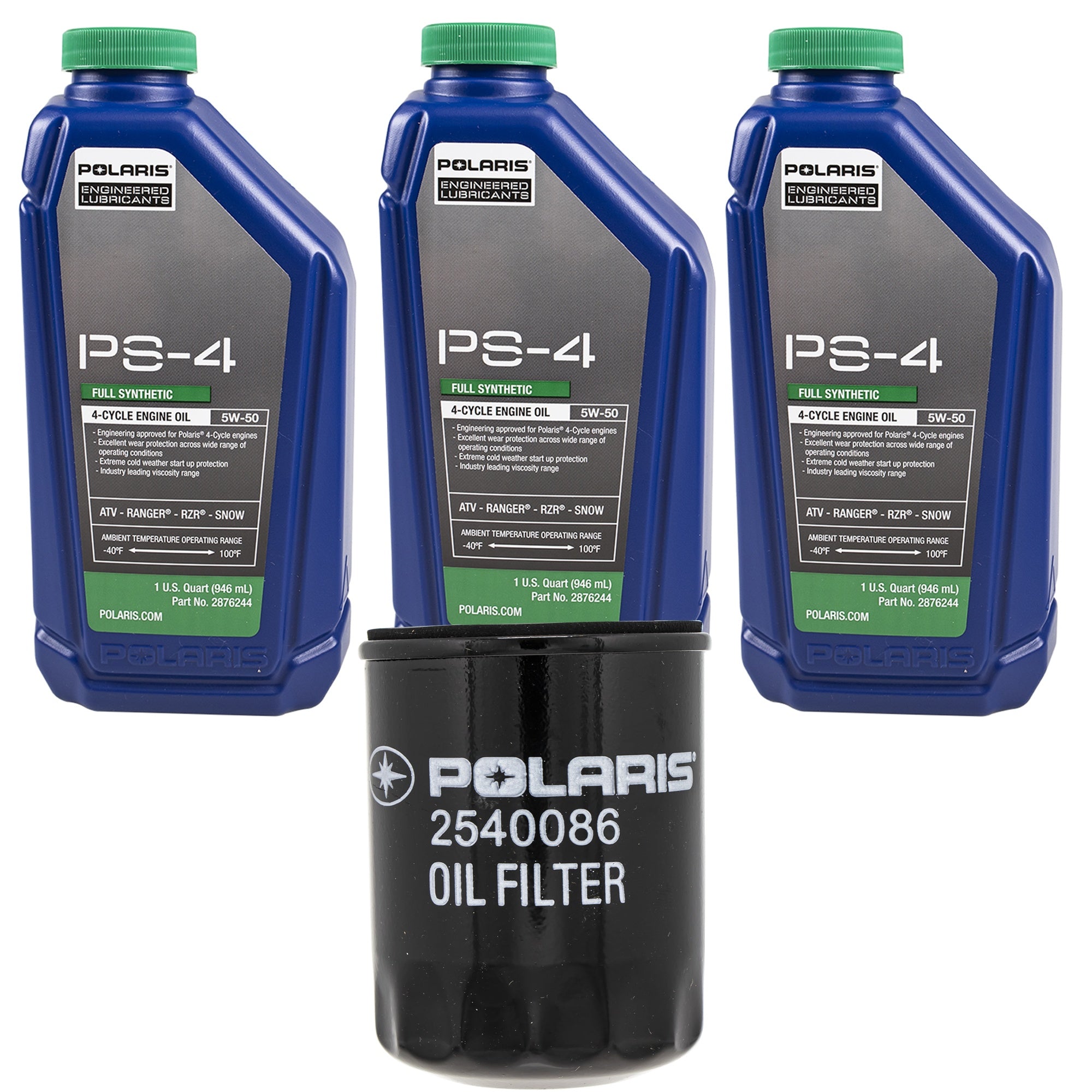 Polaris FKOCK10681 Oil Change Kit General 1000 XP  4 2020-2021